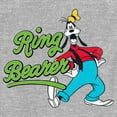 thumbnail image 2 of Toddler's Mickey & Friends Goofy Ring Bearer  Graphic Tee Athletic Heather 2T, 2 of 3