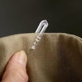 thumbnail image 4 of U Shape Alligator Clips Clear Garment Clips for Ties Socks Pants, 4 of 5