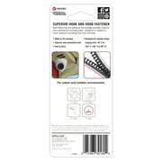 VELCRO Brand Extreme Lock Fasteners | Heavy Duty Snap-Lock Technology | Self-Engaging and Multidirectional Use | 1in Black Squares | 16 Sets
