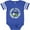 Football Blue and White, variant on Inktastic Pops Little Golfing Buddy Boys Baby Bodysuit