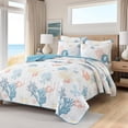thumbnail image 2 of Juego de ropa de cama HORIMOTE HOME King, 270 x 244 cm, edredón reversible costero, 2 of 9