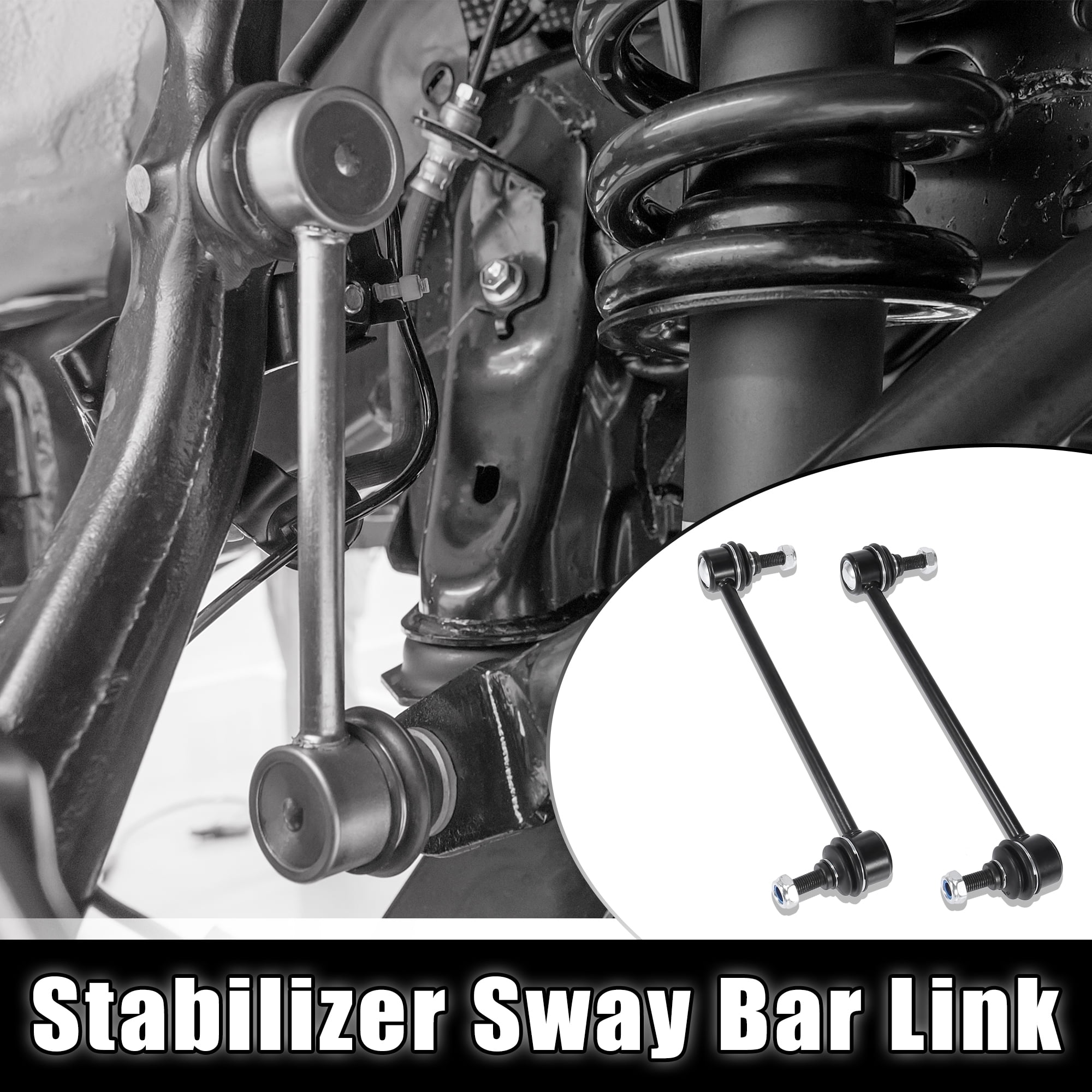 2pcs K80066 Front Suspension Sway Bar End Links Stabilizer Sway Bar Link YS4Z5K484AA 5S4Z5K484AA for Ford Focus 00-10