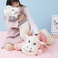 thumbnail image 3 of Nueva vaca gigante de peluche de juguete, vaca suave de juguete, Animal de dibujos animados, almohada de peluche de vaca, cojín para niños y niñas, regalo de cumpleaños para niños, 3 of 5