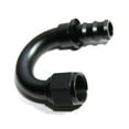 thumbnail image 5 of 10 Pieces Of BLACK AN12 12AN AN-12 180 Degree Push On/ Push Lock Hose End Fitting Adapter BLACK AN12 12AN AN-12 180 Degree Push On/ Push Lock Hose End Fitting Adapter, 5 of 7