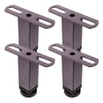 thumbnail image 1 of 4 patas de soporte ajustables para cama, patas de soporte para marco de cama de metal o centro de cama de madera., 1 of 7