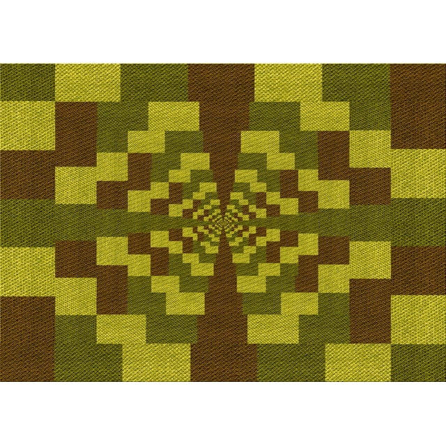 Ahgly Company Tapis Rectangulaire Lavable en Machine Intérieur Transitionnel Marron, 7 Pieds x 9 Pieds