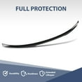 thumbnail image 6 of Rear Trunk Spoiler Wing Fit For BMW 3 Series G20 G80 M3 2019-2024 Glossy Black, 6 of 10