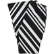 thumbnail image 2 of bar III Womens Chevron Casual Wide Leg Pantalones, Negro, XX-Small, 2 of 2