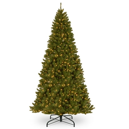 National Tree Company 12 ft. North Valley® Spruce Tree with Clear Lights
