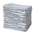 thumbnail image 3 of Yhmxh Paquete de 10 paños de limpieza de microfibra, paños de limpieza de cocina a rayas, toallas de cocina reutilizables súper absorbentes, trapos de limpieza domésticos de secado rápido y sin pel, 3 of 6