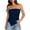G-Navy-women summer top, variant on Tank Tops for Women Slim Fit Off-Shoulder Sleeveless Shirts Trendy Summer Going Out Clothes Y2K Asymmetrical Hem Ruched Top Gray L
