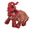 S, variant on Red Decorative Elephant Figurine, Traditional Ceremonial Costume, Resin Wealth Statue, Elegant Craft Ornament, Perfect for Living Room Office and Feng Shui Home Decoration, S