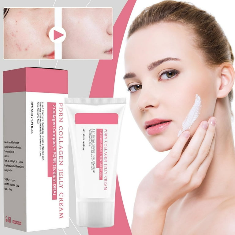 4-in-1 PDRN Collagen Jelly Cream, Salmon DNA PDRN, Niacinamide