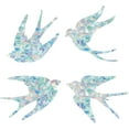 thumbnail image 1 of 16 láminas de vinilo anticolisión para ventanas con diseño de golondrinas, 4 estilos, estáticas y no adhesivas, para decorar el hogar., 1 of 7