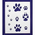 thumbnail image 3 of Dog Bone/Paw Print 2 Piece Stencil Set 14 Mil 8" X 10" Painting /Crafts/ Templates, 3 of 5