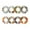 A 8pcs with sizes, variant on Toddler Baby Clothing Closet Rack Size s Rings B 6s with sizes