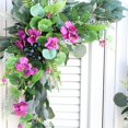 thumbnail image 3 of 2pcs Artificial Flower Swag Arch Decor，Floral Swag Fake Garland for Floral Arrangement Swag Centerpiece Reception Backdrop Decoration, 3 of 10