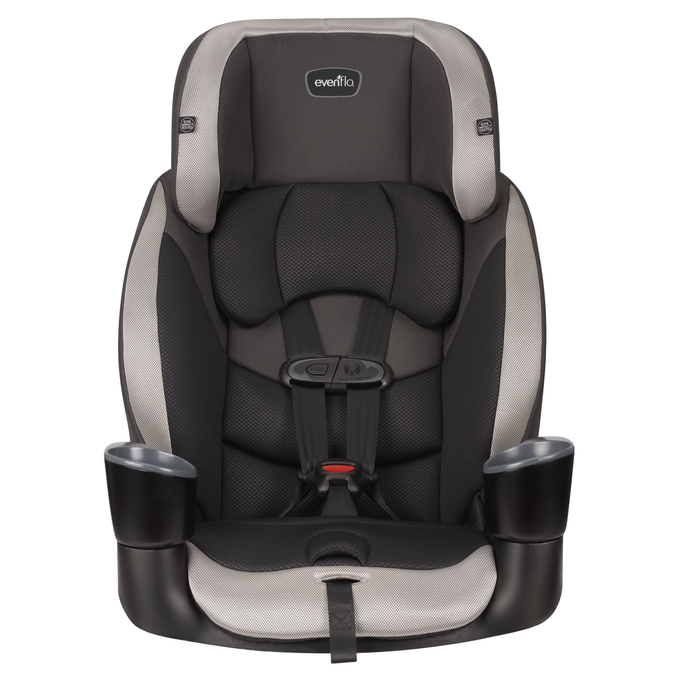 Evenflo Maestro Sport Harnessed Booster Car Seat, Granite