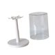 thumbnail image 3 of Vitrina giratoria Organizador Estante Soporte de exhibición decorativo Caja de almacenamiento para blanco, 3 of 9