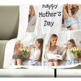 thumbnail image 4 of Personalized Gifts for Mom Dad, Custom Throw Blankets with Photos, Customized Gifts for Women Men Family Friend Girlfriend on Birthday Christmas Mothers Fathers Day Valentines Day, 4 of 5