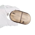 thumbnail image 5 of Unique Bargains 1 Pc 4 Grids Push-Pull Pill Case Detachable for Travel Brown, 5 of 6