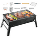 thumbnail image 3 of Asador A Carbón Portátil Malubero Tipo plegable, 3 of 3