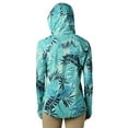 thumbnail image 2 of Columbia Women's Super Tidal Tee Hoodie, Dolphin Tropical Print, Small, 2 of 5