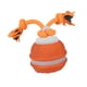 thumbnail image 5 of Pelota de entrenamiento para perros con cuerda, juguete recargable para gatos y perros, pelota interactiva para viajes. Naranja, 5 of 9
