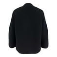thumbnail image 4 of Women's Turtleneck Long Sleeve Ribbed Knit Pullover Sweater Jumper Top (Black S), 4 of 4