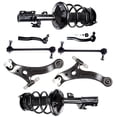 thumbnail image 2 of CCIYU Complete Suspension Kit Fits 02 03 for Lexus ES300, 02 03 for Toyota Camry Includes Strut Spring Assembly, Control Arm and Ball Joint Assembly, Stabilizer Bar Link Kit, Tie Rod End, 2 of 5