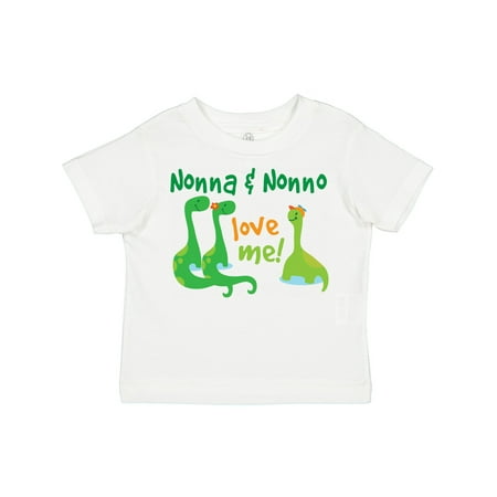 

Inktastic Nonna and Nonno Love Me Gift Toddler Boy Girl T-Shirt