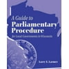 A Guide to Parliamentary Procedure for Local Governments in Wisconsin, Used [Paperback]
