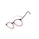 thumbnail image 1 of Jumpingount Montura para gafas de lectura, monturas para gafas flexibles, montura redonda antideslizante, soporte integrado para la nariz, rosa y Type2 NO2, 1 of 6