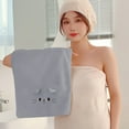thumbnail image 1 of RKSTN bath towels Cute Wind Cartoons Velvet Absorbent Towel Kitchen Hand Towel Hanging Wipes Suitable For Kitchens And Bathrooms, 1 of 5