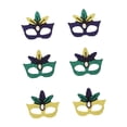 thumbnail image 3 of Juego de 6 pendientes con máscara de de carnaval, bonitos para fiesta de regalo de cumpleaños y Halloween estilo B, 3 of 8