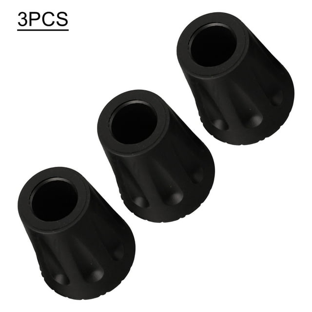 Splihome 3 Pcs Embouts de Bâton de Randonnée Protecteurs en Caoutchouc pour Embouts de Bâton de Randonnée