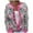 75-Pink, variant on Womens Christmas Cardigan Snowflake Print Long Sleeve Button Knitted Sweater Casual Holiday Knit Outwear Coat