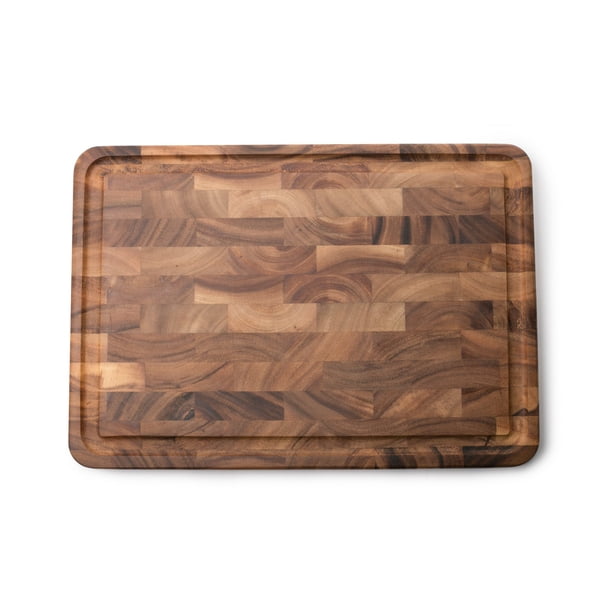 Tabla de cortar Ironwood Gourmet Charleston de madera de acacia 51 x 36 cm