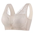 thumbnail image 1 of Abcnature Women Daily Comfort Bras Lace Thin Style Ventilate Plus Size Bras without Steel Rim, 1 of 2