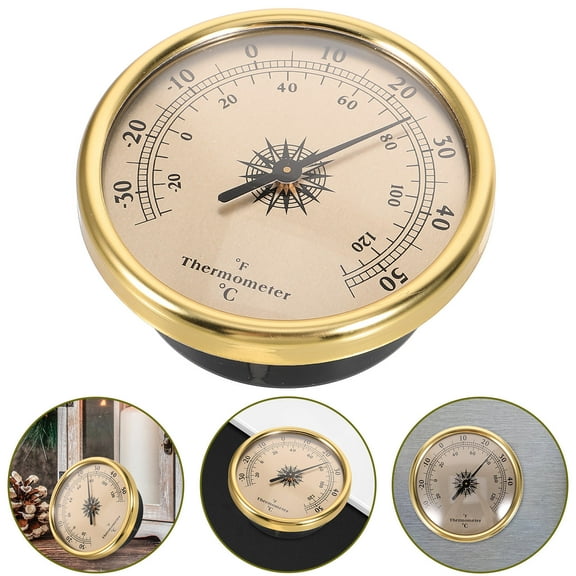 PAMINGONO 1Pcs ABS Indoor Wall Thermometer with and Humidity Measurement for Garden Use Thermometer for Home