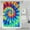 Colorful Rainbow Tie-1, variant on Colorful Rainbow Tie Dye Spiral Pattern Shower Curtain 36"x72" ,Bathroom Decorative Shower Curtains Set with 12 Hooks,Modern Waterproof Washable Shower Curtain