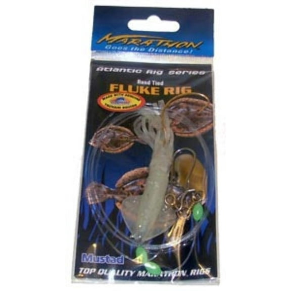 Fluke Spinner Rig w/ 3" Holographic Squid