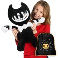 thumbnail image 2 of Ink Bendy Jumbo Beanie Felpa (Felpa de 16" con Bolsa con Cordón) [Exclusivo] Bendy and the Ink Machine Bendy and the Ink Machine, 2 of 2