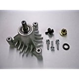 Spindle Replaces 143651, 532143651, Tapped Mounting Holes, Hardware Included. Complete Assy Includes 137152 Housing, 137553 Shaft W/Bearings, And Hardware.