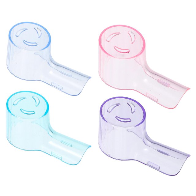 4pcs Travel Toothbrushes Covers Toothbrush Dust Caps Dust Covers Compatible for Oral-b iO Electric Toothbrush