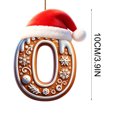thumbnail image 5 of 26 Letters Christmas Tree Hanging Ornaments, Personalized Pendants for Holiday Decor, 5 of 7
