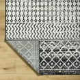 thumbnail image 6 of Livabliss Area Rugs for Living Room, 3x5 Elaziz Global Black Rug, Bedroom Dining Room Home Decor Stain Resistant Carpet (3'1" x 4'11"), 6 of 9