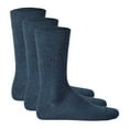 thumbnail image 1 of TOM TAILOR Calcetines para Hombre, Paquete de 3 - Básicos, Mezcla de Algodón, Lisos Azul 43-46, 1 of 3