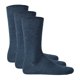 thumbnail image 1 of TOM TAILOR Calcetines para Hombre, Paquete de 3 - Básicos, Mezcla de Algodón, Lisos Azul 43-46, 1 of 3