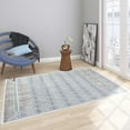 thumbnail image 1 of Casavani Home Dcor Flat Weave Garden Area Rug,Blue 10x10 ft, 1 of 6